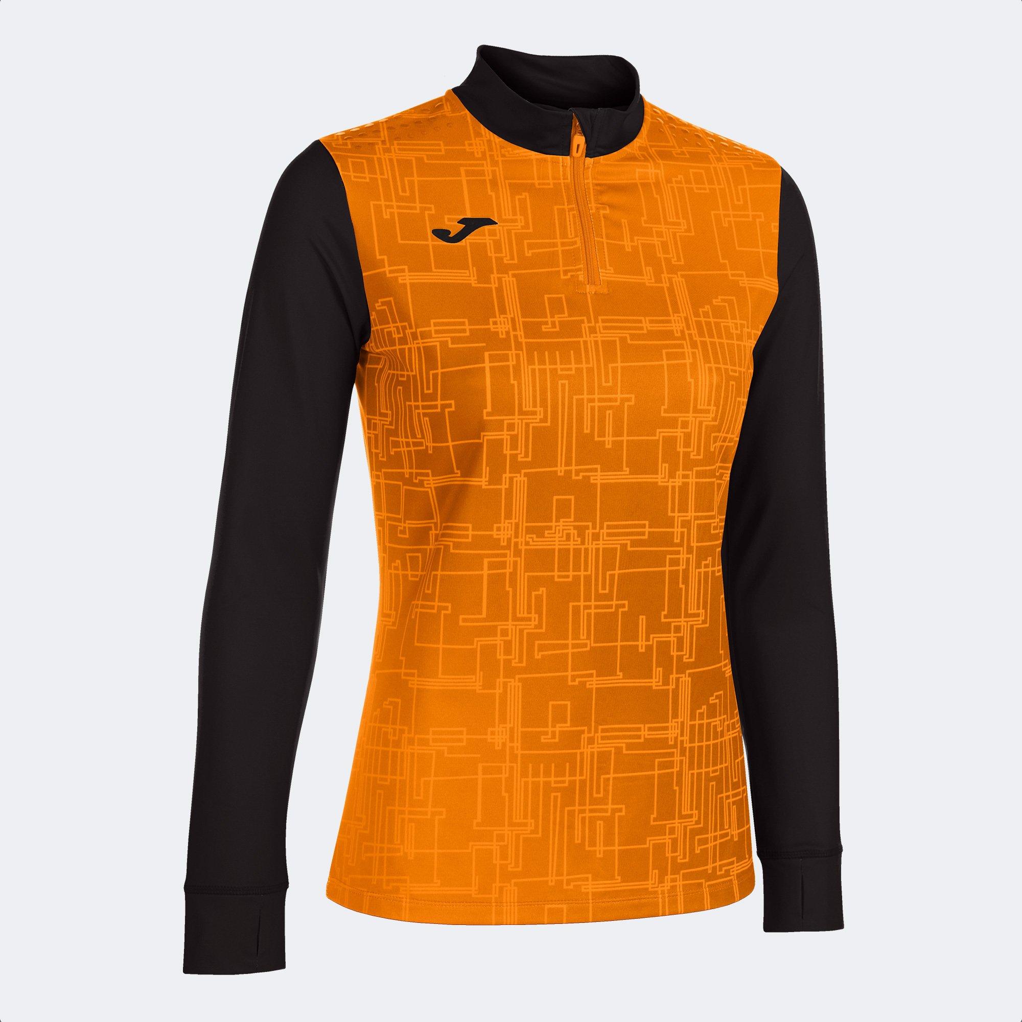 Image of Trainingsjacke Elite Viii Unisex Schwarz / Orange XL