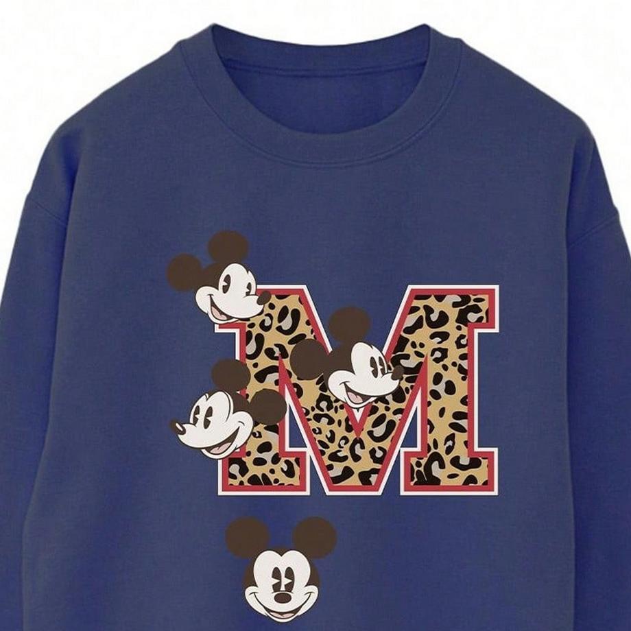 MICKEY MOUSE Buchstabe M Sweatshirt  