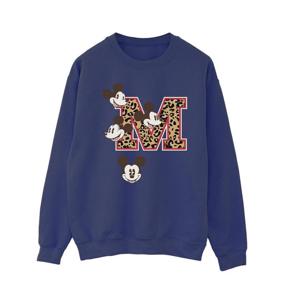 MICKEY MOUSE Buchstabe M Sweatshirt  
