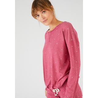 Damart  Pyjama imprimé étoiles maille jersey Thermolactyl. 