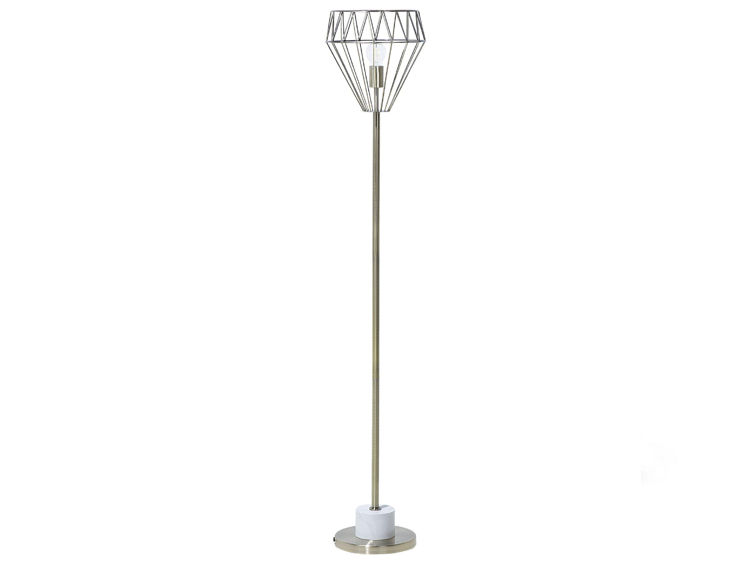 Beliani Lampadaire en Métal Moderne MOONI  