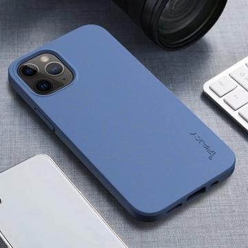 iPhone 12 Pro Max - Custodia in silicone IPAKY Starry Series blu