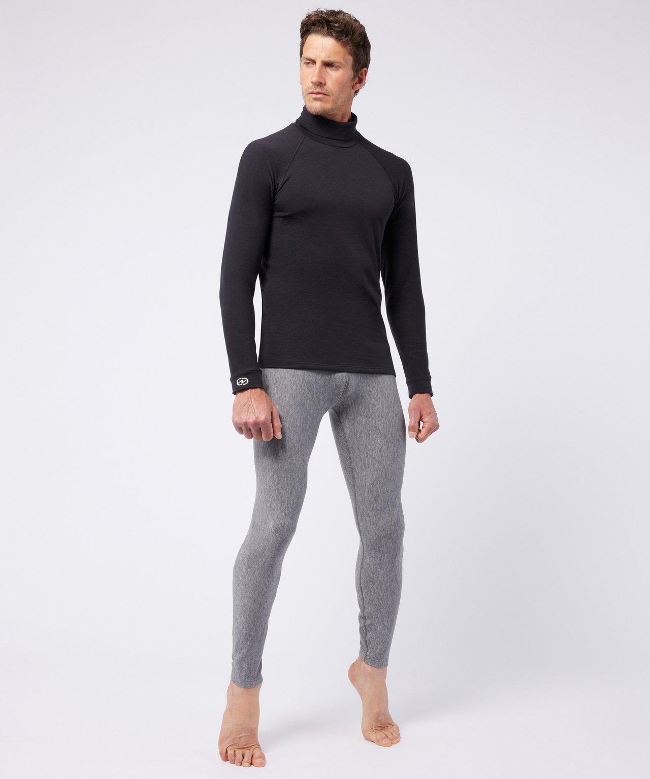 Image of Thermolactyl-t-shirt Comfort Mit Rollkragen, Wärmegrad 4, . Herren Schwarz XXL