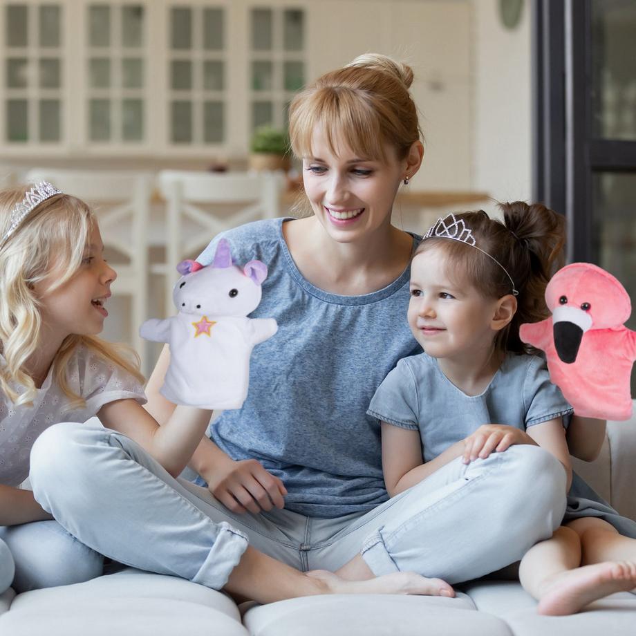 B2X  Handpuppen für Kinder 3er Set 