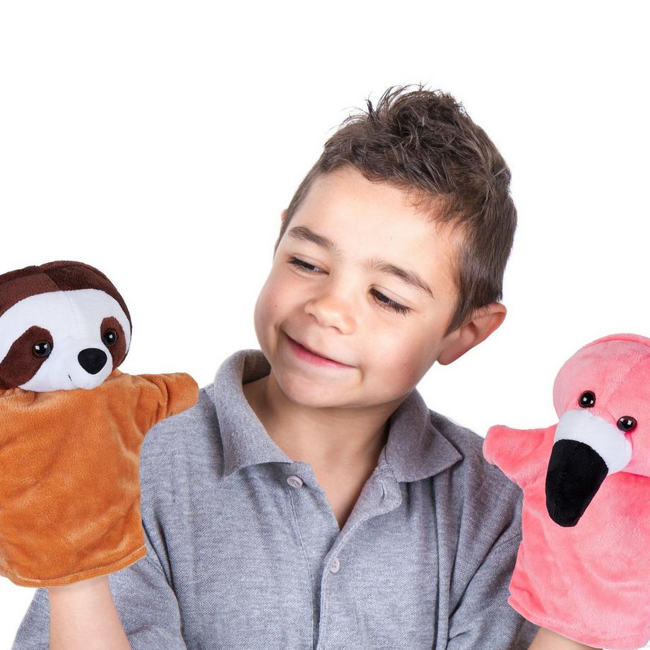 B2X  Handpuppen für Kinder 3er Set 