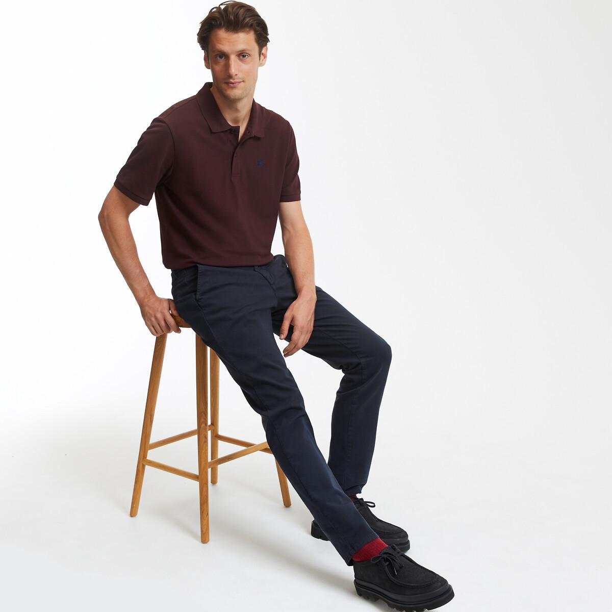 La Redoute Collections  Kurzärmeliges Signature Poloshirt aus Bio-Baumwolle 