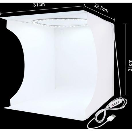 Puluz  Fotostudio mit integrierter LED Beleuchtung 
