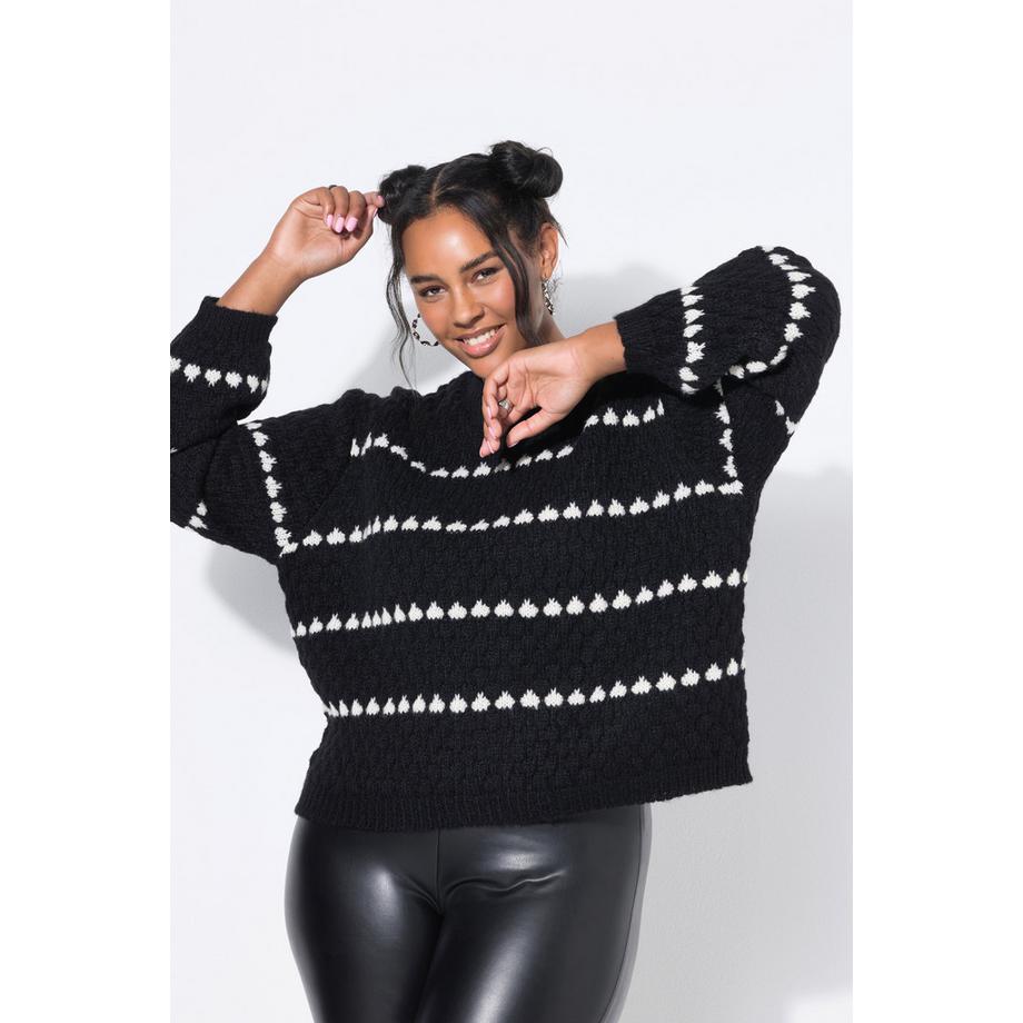 Studio Untold Pull Coupe Boxy Tissu Gaufré  