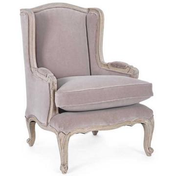 Fauteuil Lorelie rose