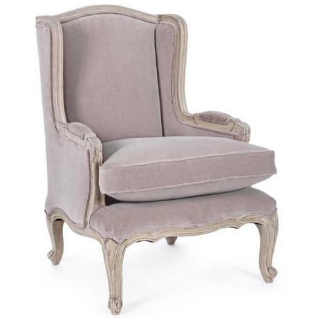 mutoni Fauteuil Lorelie rose  