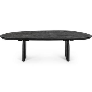 mutoni Table basse Monterrey noir 135x76  