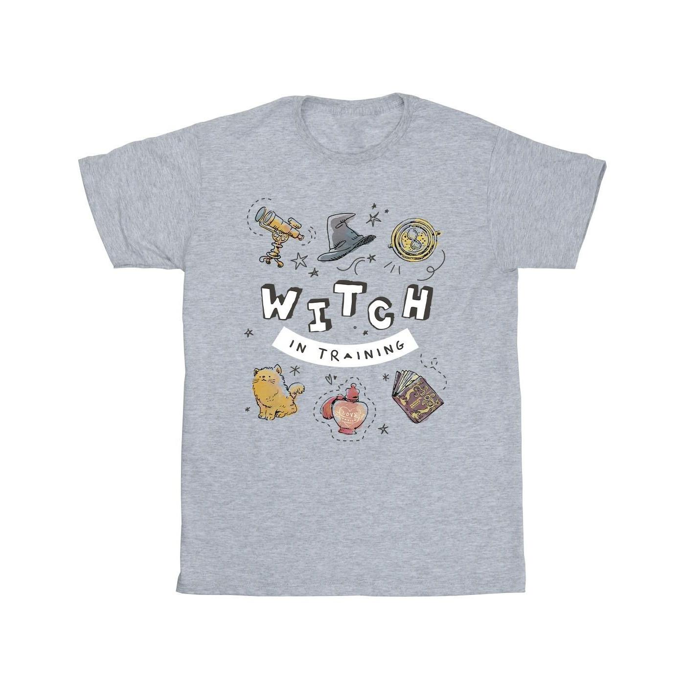 Image of Witch In Training Tshirt Herren Grau M