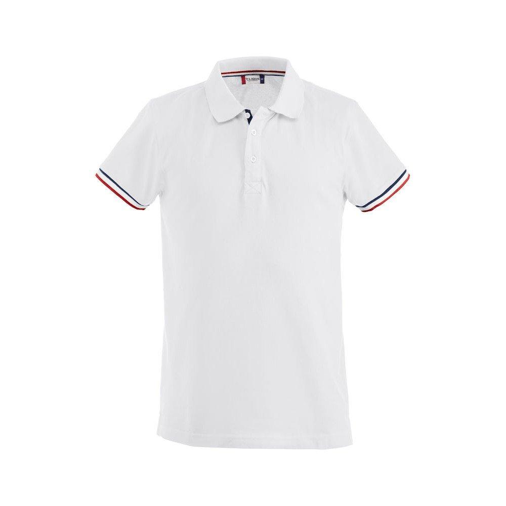 Image of Newton Poloshirt Herren Weiss S