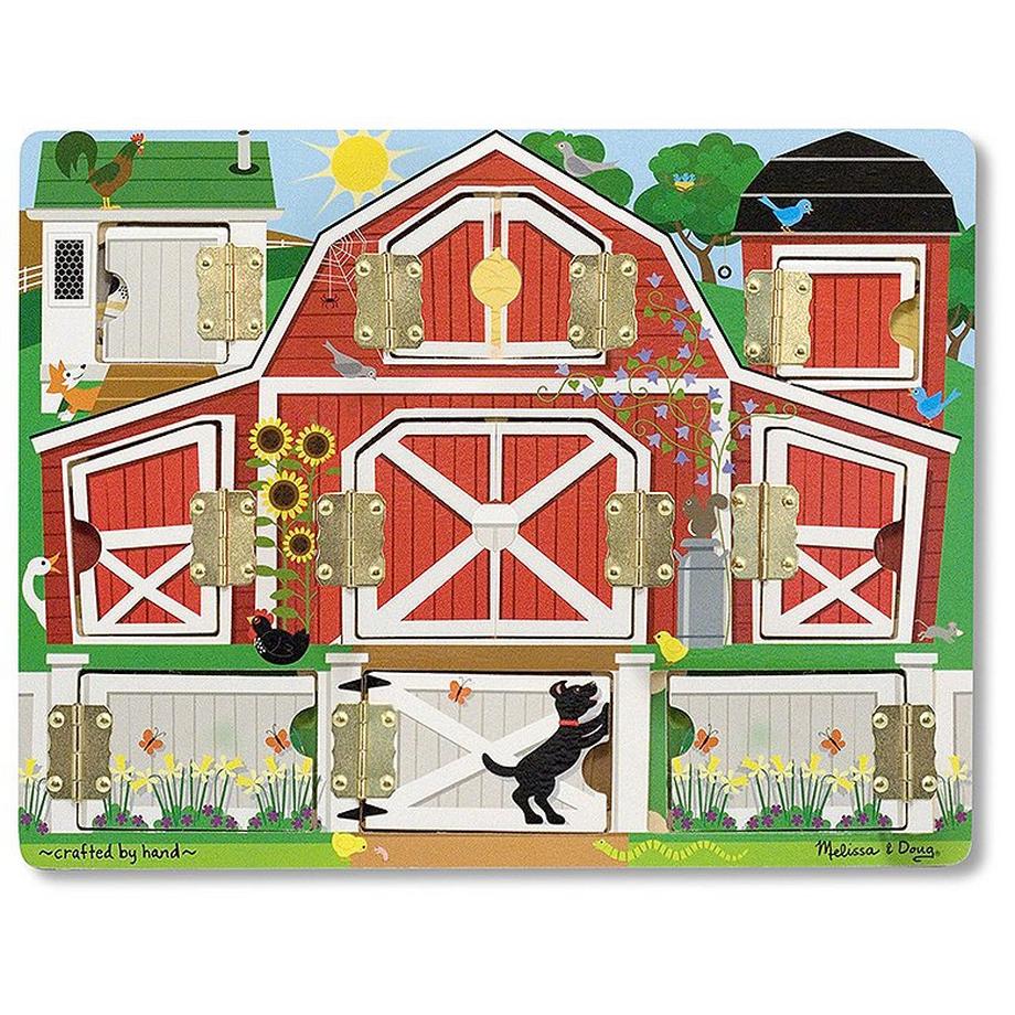 Melissa & Doug  Puzzle Hide & Seek Bauernhof 