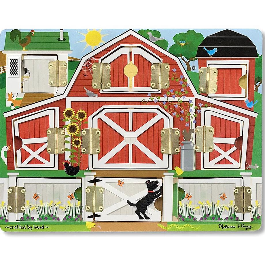 Melissa & Doug  Puzzle Hide & Seek Bauernhof 
