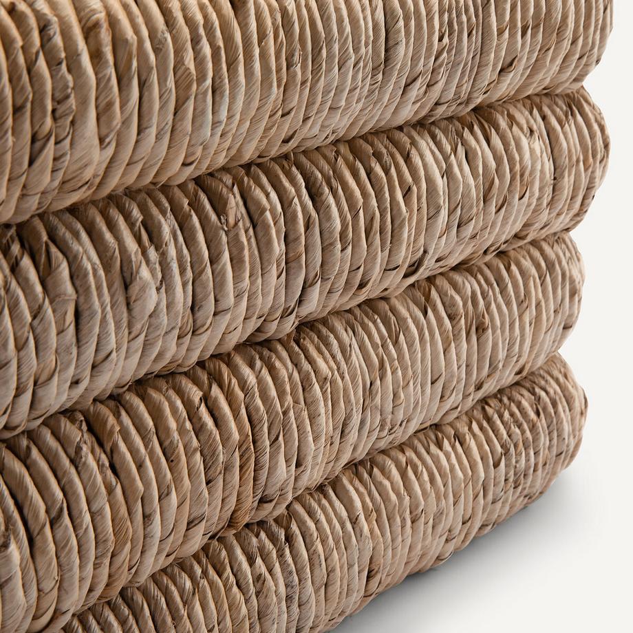 AM.PM Panier rectangulaire bananier tressé  