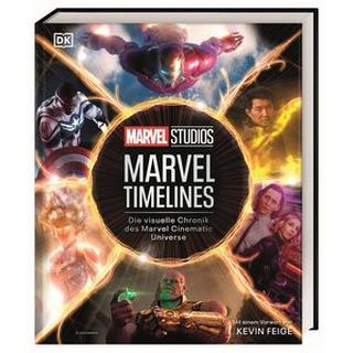 MARVEL Studios Marvel Timelines Breznican, Anthony; Ratcliffe, Amy; Theodore-Vachon, Rebecca; Feige, Kevin (Geleitwort); Hidalgo, Carolin (Übersetzung) Copertina rigida 