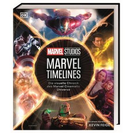 MARVEL Studios Marvel Timelines Breznican, Anthony; Ratcliffe, Amy; Theodore-Vachon, Rebecca; Feige, Kevin (Geleitwort); Hidalgo, Carolin (Übersetzung) Gebundene Ausgabe 