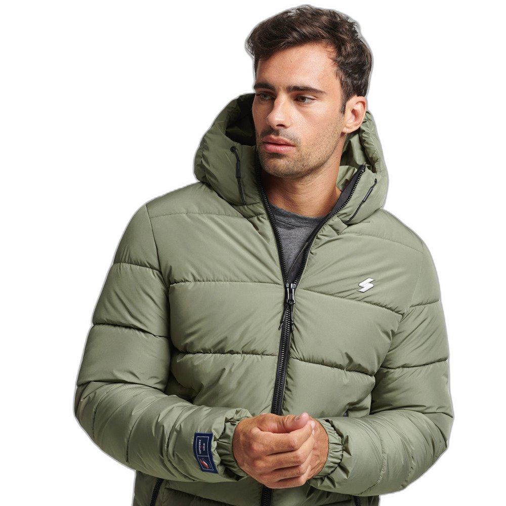 Superdry Piumino con Cappuccio Sports  