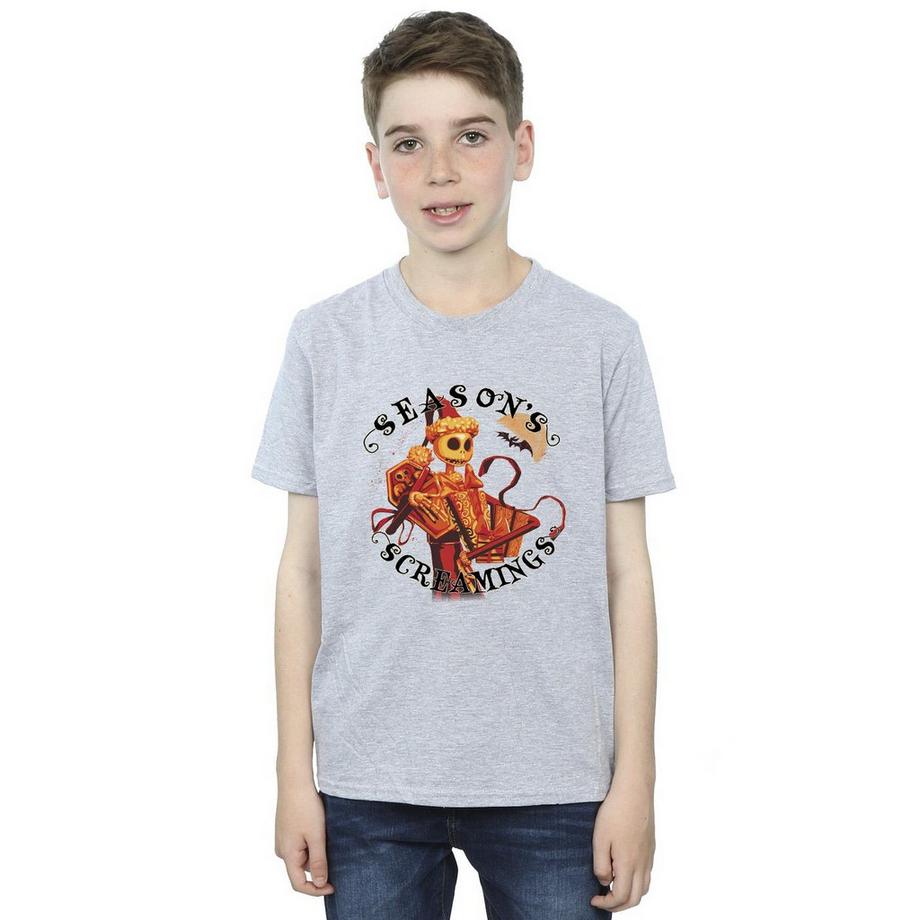 Disney  Tshirt THE NIGHTMARE BEFORE CHRISTMAS SEASONS SCREAMINGS 
