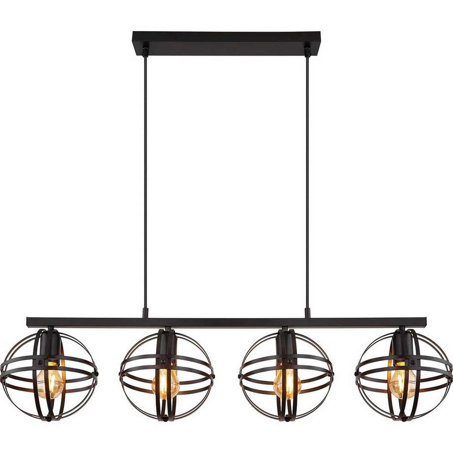 mutoni light Hängeleuchte Tamara 4xE27  