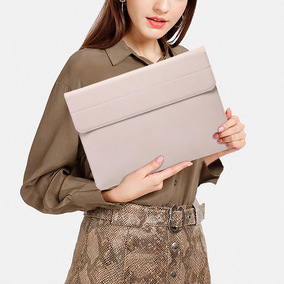 Only-bags.store Pochette pour ordinateur portable avec fonction de support  