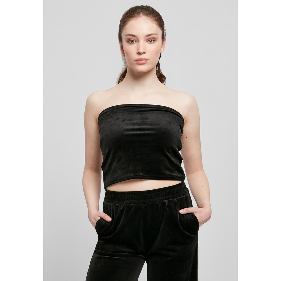 URBAN CLASSICS Velvet Tube Top  