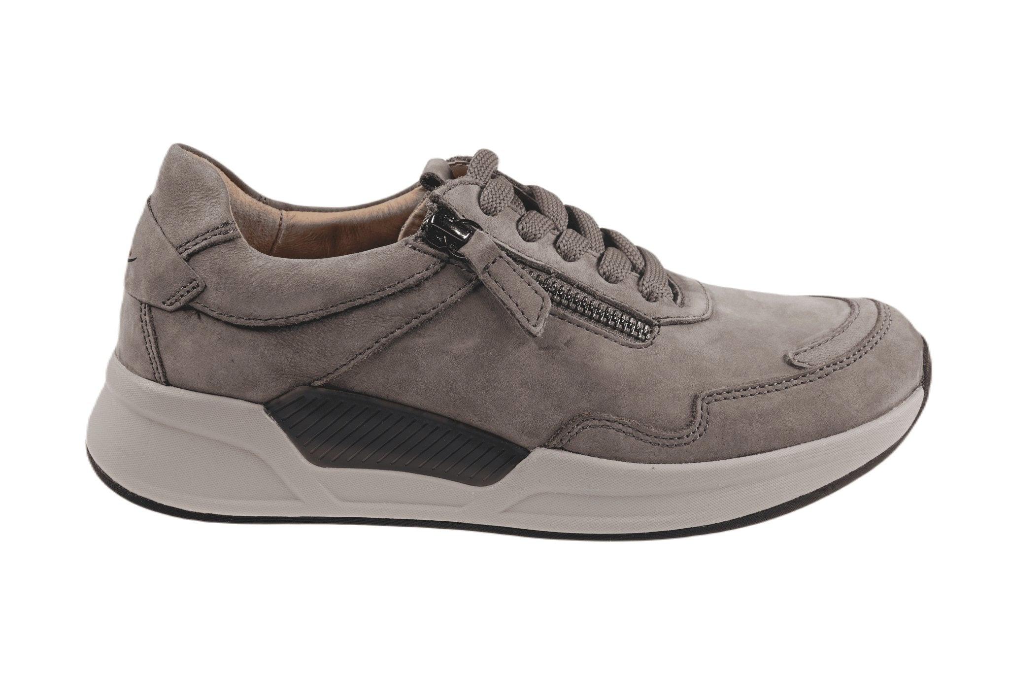 Image of Nubuk Wandersneaker Damen Beige 37