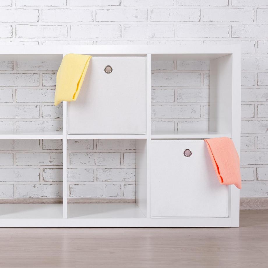 Northio Stoff-Aufbewahrungsbox, 2 Schubladen  