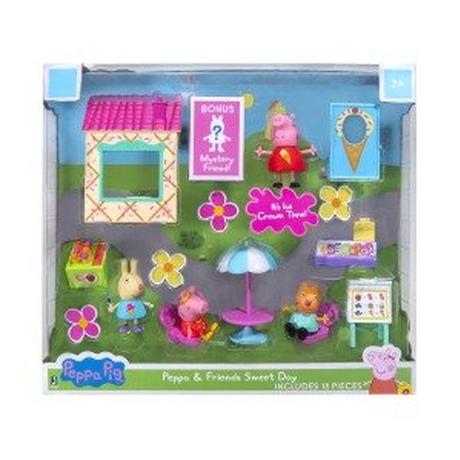 jazwares  Peppa Ice Cream Time Deluxeset 