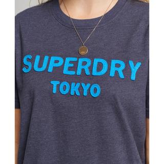 Superdry  T-shirt à motif femme  Vintage Stack 