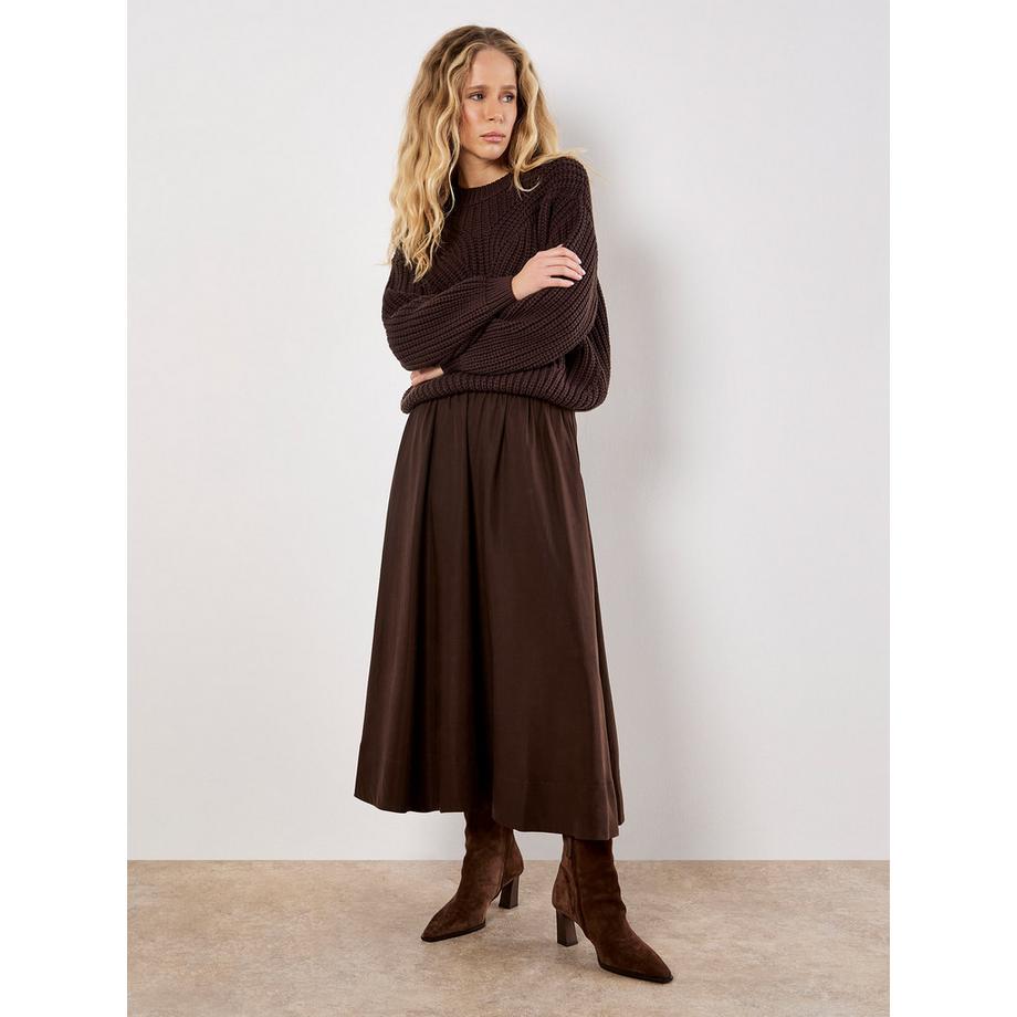 APRICOT Grobmaschiger Kabelstrick-Pullover  