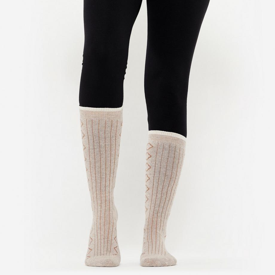 KIMJALY Calze da meditazione in lana merino fantasia  