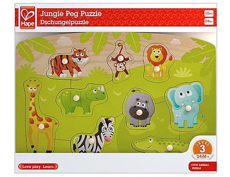 Hape  International E1405 Dschungelpuzzle 