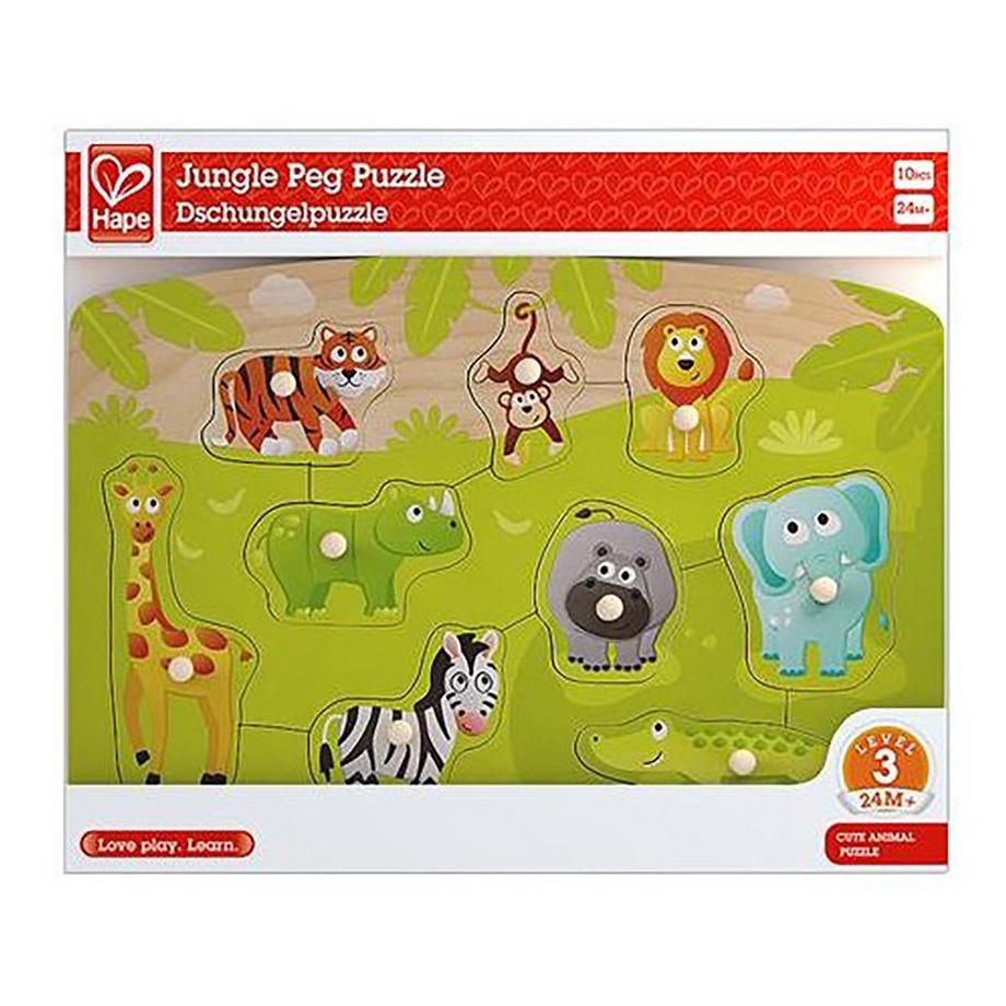 Hape  International E1405 Dschungelpuzzle 