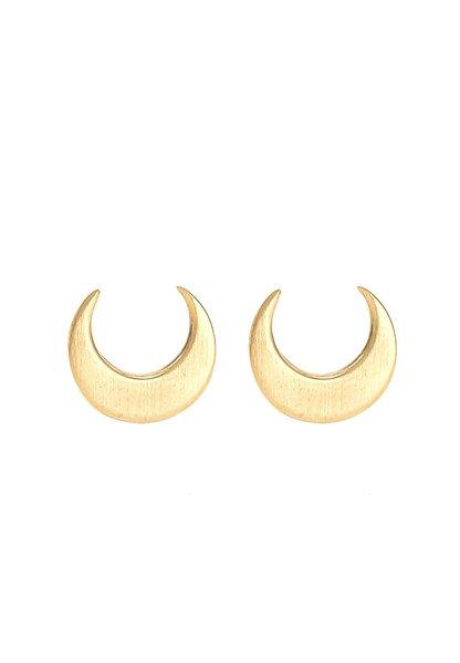 Elli  Boucles d'Oreilles Demi-Lune 