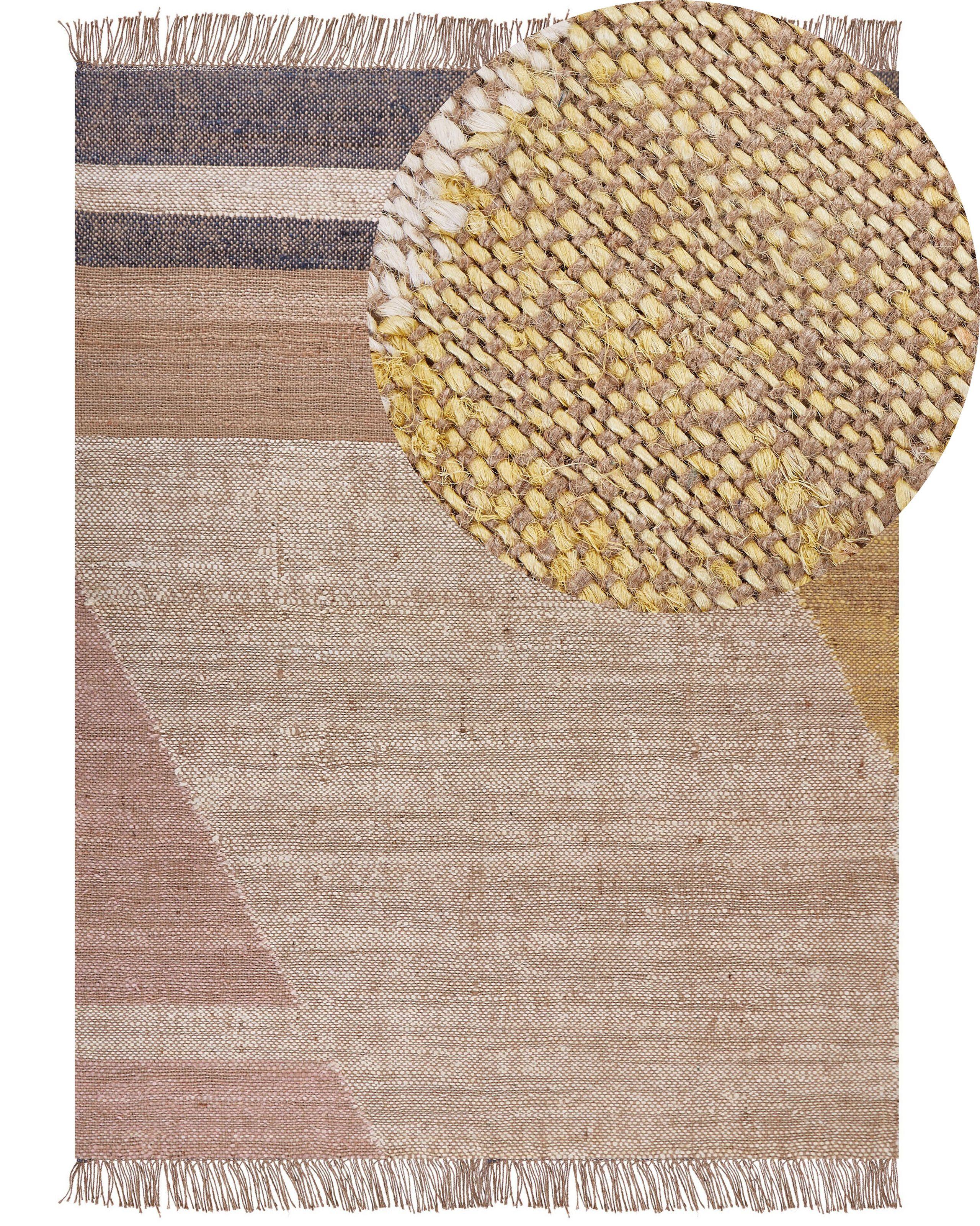 Image of Teppich aus Jute Boho SAMLAR Teppich aus Jute Boho SAMLAR