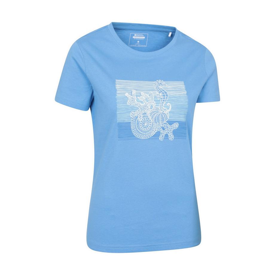 Mountain Warehouse T-Shirt Stampa Cavalluccio Marino  