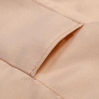 Northix Sonnendach Ersatzdach Dachbezug für Hollywoodschaukel Beige/Grün 191 x 132 cm-Beige  