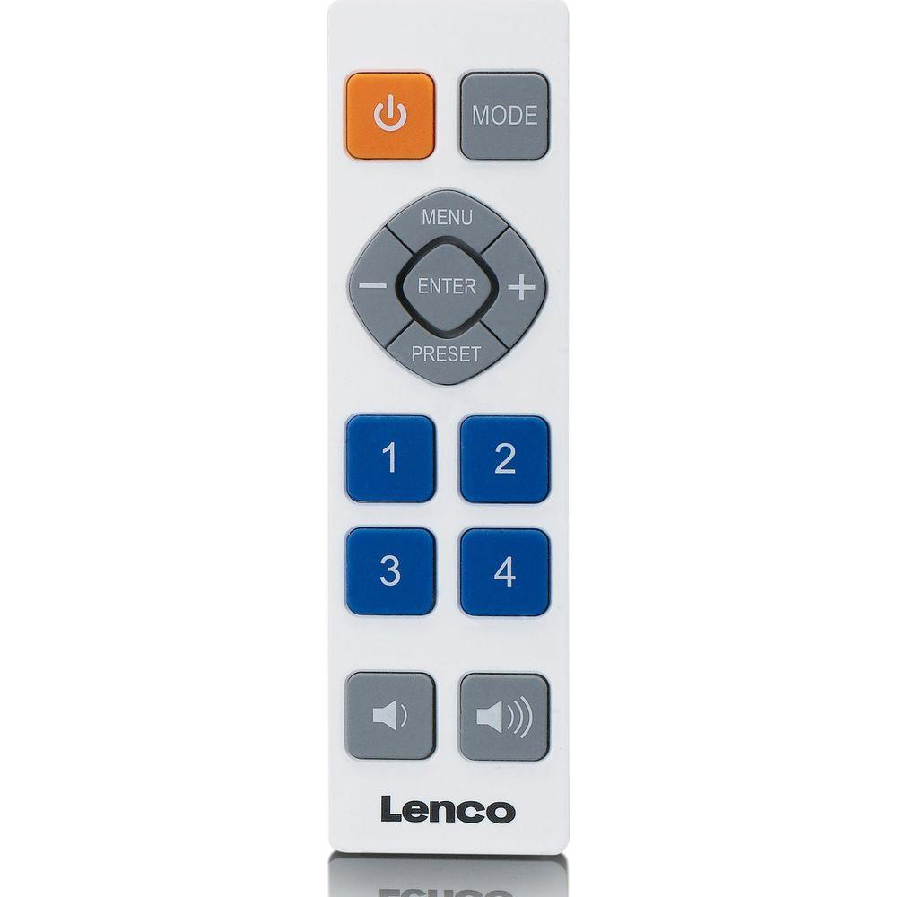 Lenco  Lenco PDR-065WH radio Portatile Digitale Bianco 