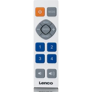 Lenco  Lenco PDR-065WH radio Portatile Digitale Bianco 