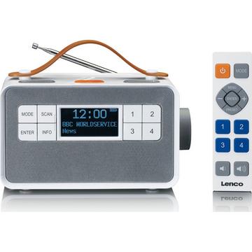 Lenco PDR-065WH radio Portatile Digitale Bianco