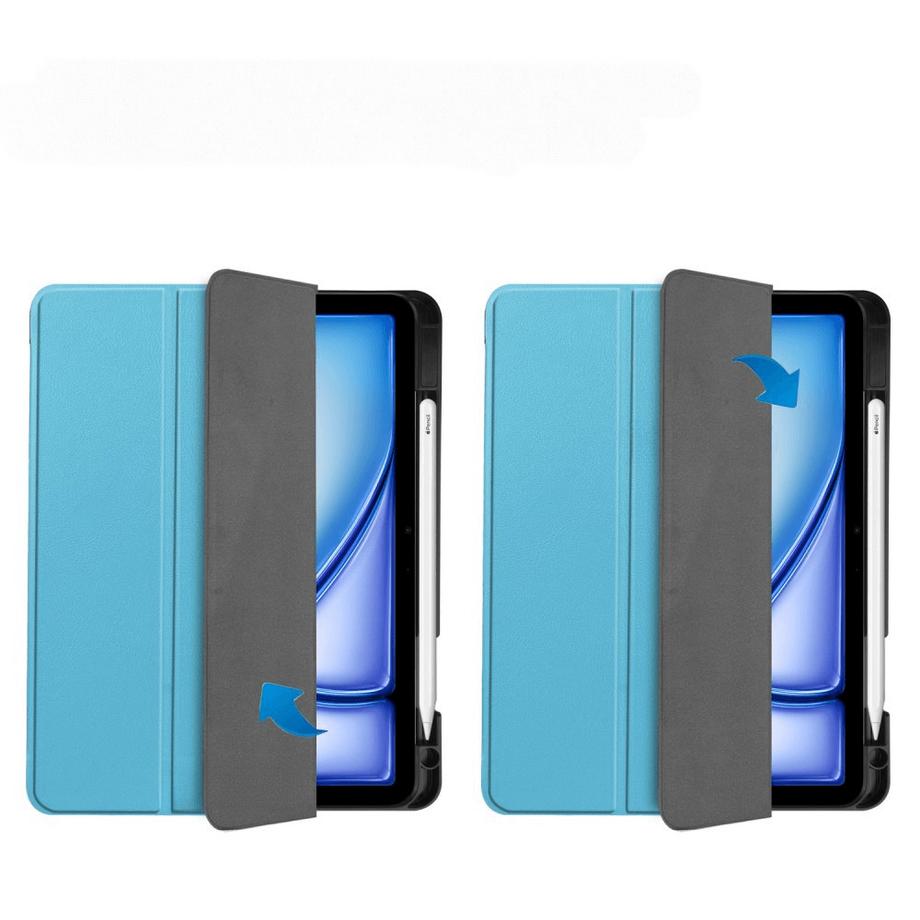 Cover-Discount  iPad Air 11 (M2 / M3) - Smart Case Pencil Holder 