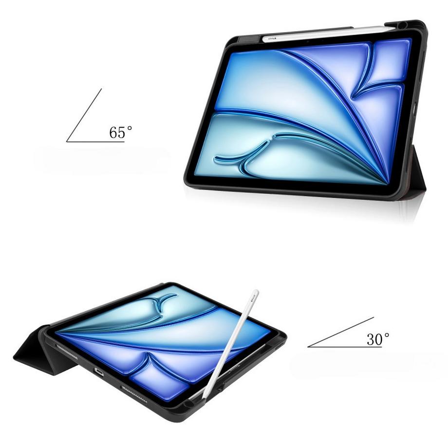 Cover-Discount  iPad Air 11 (M2 / M3) - Smart Case Pencil Holder 