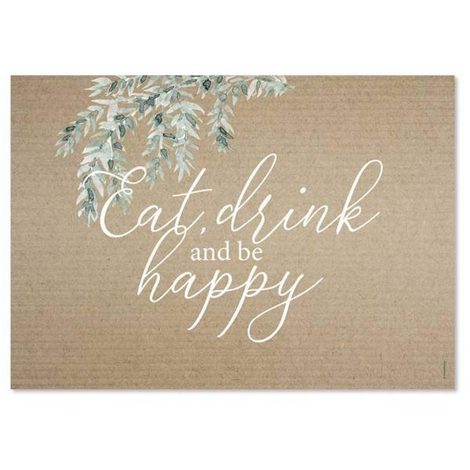 trendform Papiertischset PLEASURE 4 Sujets à 12 Blatt  