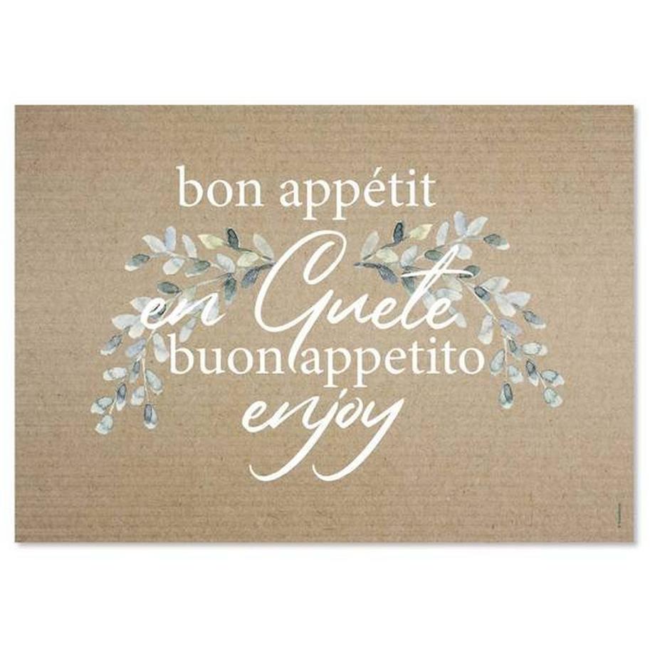 trendform Papiertischset PLEASURE 4 Sujets à 12 Blatt  