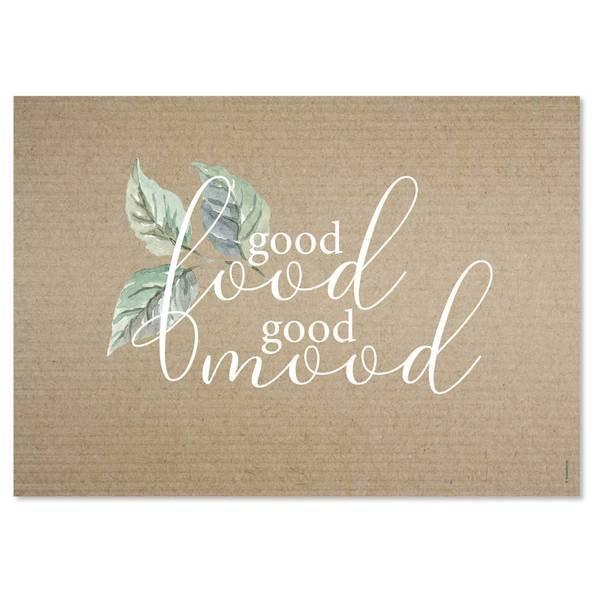 trendform Sets de table en papier PLEASURE 4 x 12 feuilles  