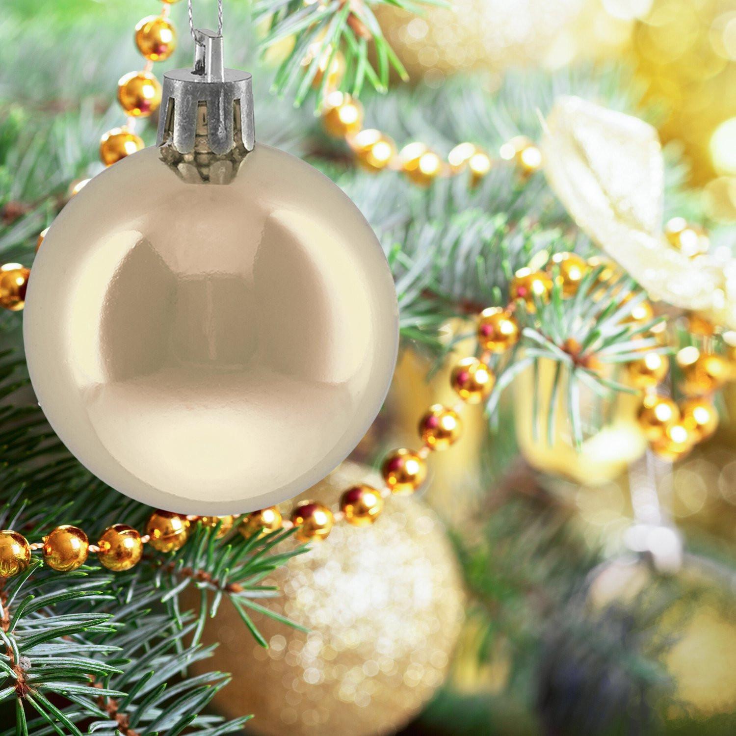 Northix Boules de Noël, lot de 50  