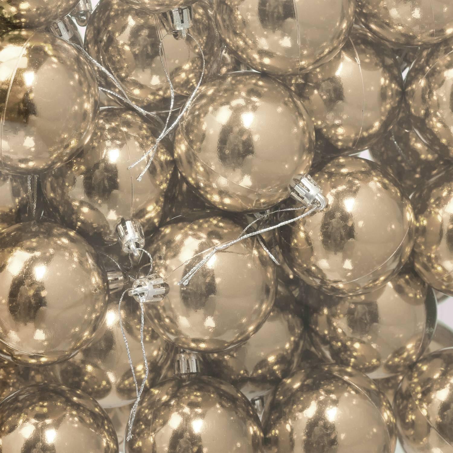 Northix Boules de Noël, lot de 50  