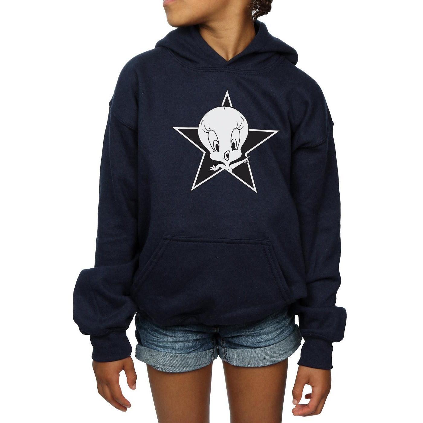 LOONEY TUNES  Tweety Pie Mono Star Kapuzenpullover 